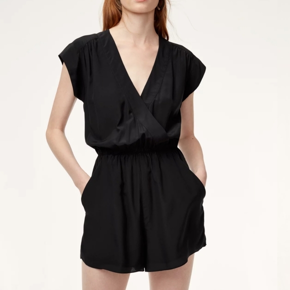 Aritzia Black Romper - Picture 3 of 4